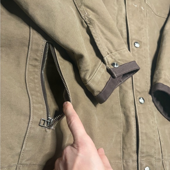 Carhartt Men's 2XL Brown Field Jacket - Picture 3 of 16